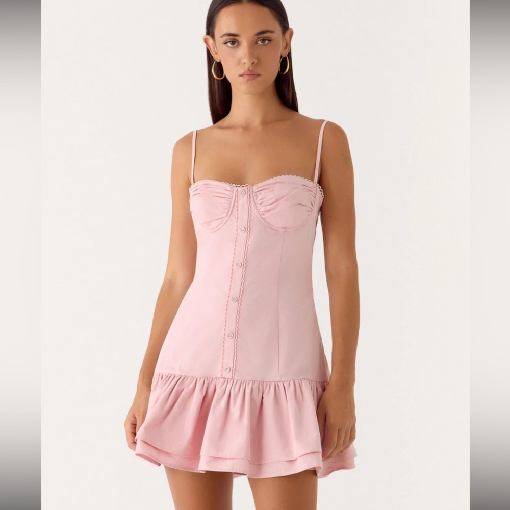 Peppermayo Ruffle Mini Dress